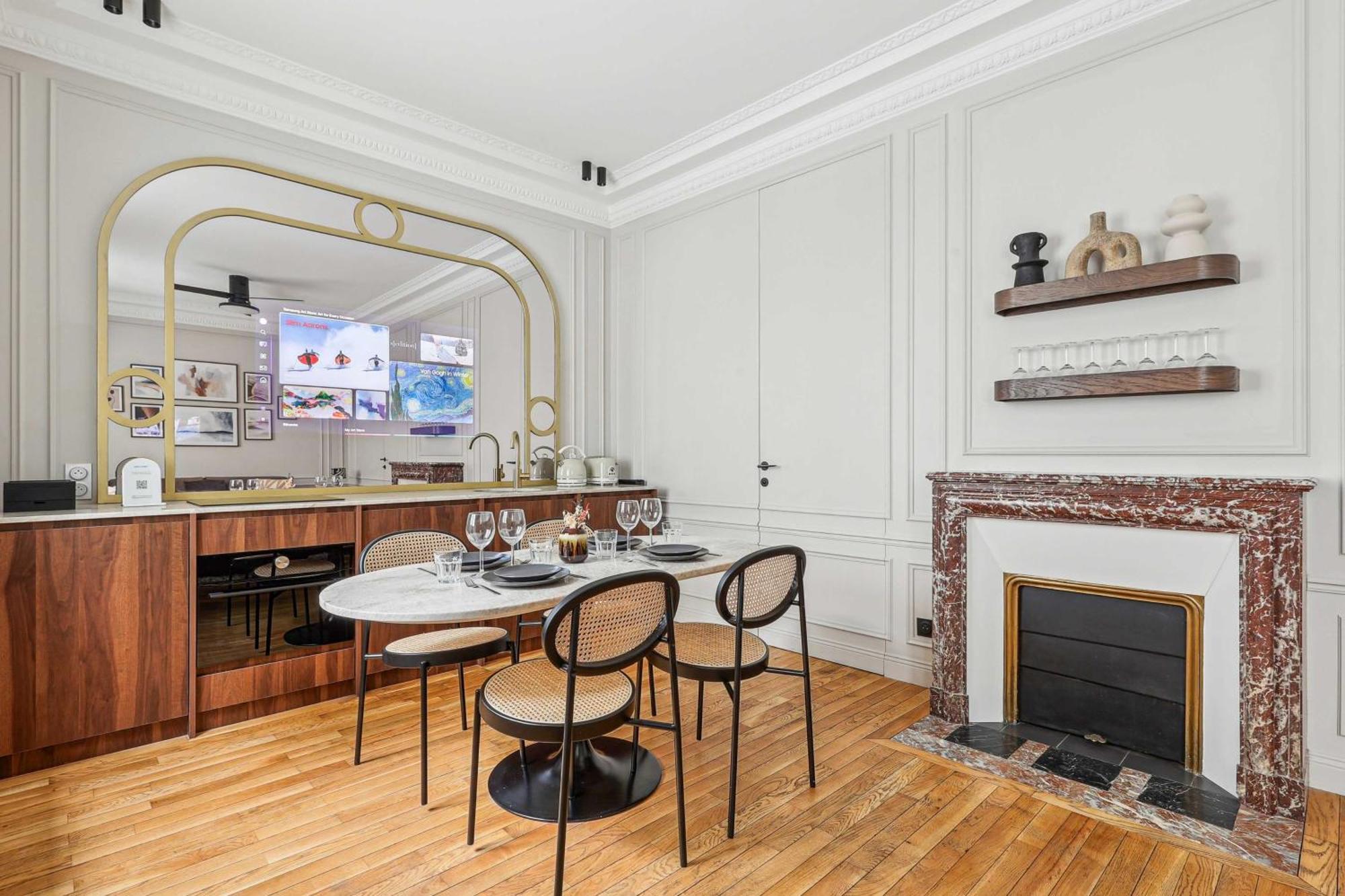 Interior Design - Apartment 6P-2Br - Tour Eiffel Paris Luaran gambar