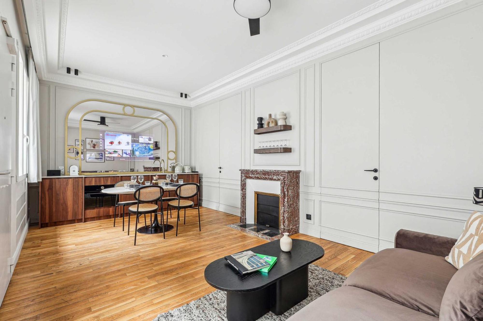 Interior Design - Apartment 6P-2Br - Tour Eiffel Paris Luaran gambar