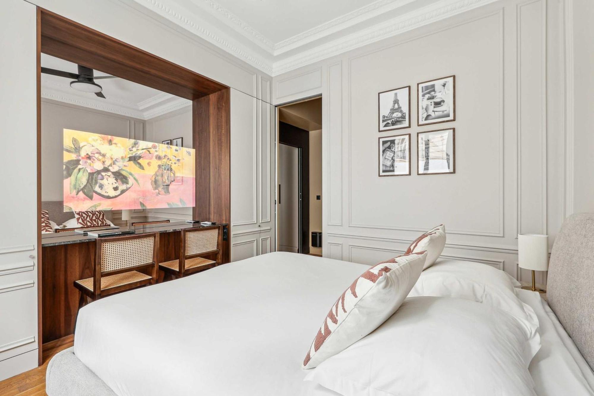 Interior Design - Apartment 6P-2Br - Tour Eiffel Paris Luaran gambar